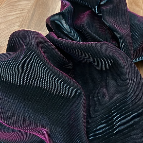 Draped Metallic Bodycon Mini Dress NWOT - Picture 10 of 10